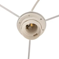 Duolla Hengelampe Bristol, vevmønster, beige Best