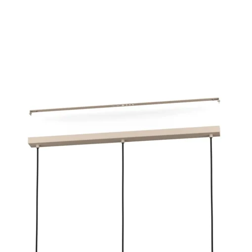 EGLO Hengelampe Cambaito, 3 lyskilder, sandfarget| Pendellamper