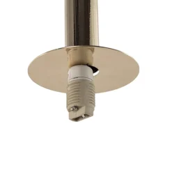 SIGMA Hengelampe Daisy, 3 lyskilder, gull/hvit/svart, glass| Pendellamper