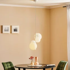 ALDEX Hengelampe Dione, 4 lyskilder, hvit| Pendellamper