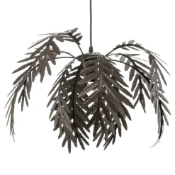 ONLI Hengelampe Dubai, palmedekor, Ø 46 cm, bronse| Pendellamper