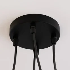 TK Lighting Hengelampe Galaxy med fire bur-skjermer| Pendellamper