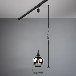 Trio Lighting Hengelampe Lumina for DUOline skinnesystem| Skinnesystem