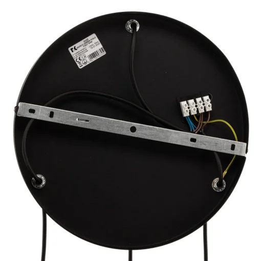 TK Lighting Hengelampe Marco Green, 3 lyskilder klar/grønn/brun New