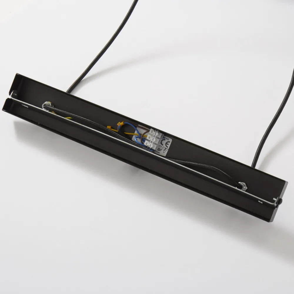 SIGMA Hengelampe Rif, lineær med 2 lyskilder, svart