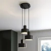 SIGMA Hengelampe Rif, rund med 3 lyskilder, svart New