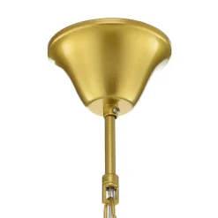 ONLI Hengelampe Ruben med skjerm av perlemorsskiver| Pendellamper