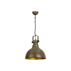 Opviq Hengelampe Saglam 3710 1 lyskilde Ø31cm gull antikk| Pendellamper