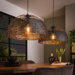 Zijlstra Hengelampe Setengah 2 lysk soppformede skjermer Online