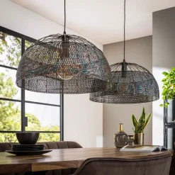 Zijlstra Hengelampe Setengah 2 lysk soppformede skjermer Online