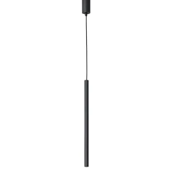 SIGMA Hengelampe Sopel 1, antrasitt, 1 lyskilde, stål, Ø 5 cm| Pendellamper