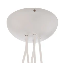 Nowodvorski Lighting Hengelampe Spider i hvit, 5 lyskilder