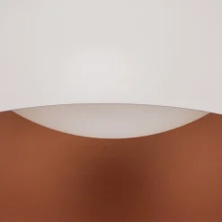 BEGA Hengelampe Studio Line 50996, hvit/kobber, Ø 35 cm| Butikkbelysning