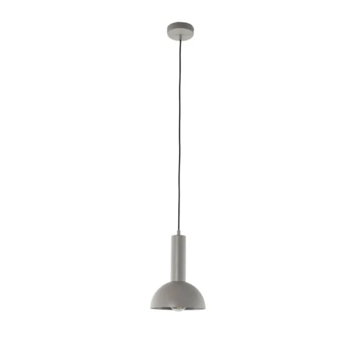 SIGMA Hengelampe Vitrum cupola S, taupe, halvrund, Ø 19 cm Online