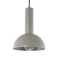 SIGMA Hengelampe Vitrum cupola S, taupe, halvrund, Ø 19 cm Online