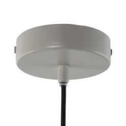 SIGMA Hengelampe Vitrum cupola S, taupe, halvrund, Ø 19 cm Online