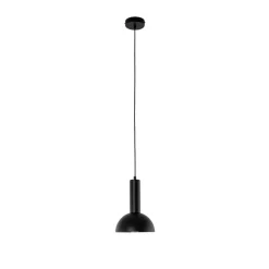 SIGMA Hengelampe Vitrum cupola S, svart, halvrund, Ø 19 cm| Pendellamper