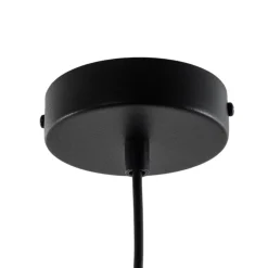SIGMA Hengelampe Vitrum cupola S, svart, halvrund, Ø 19 cm| Pendellamper