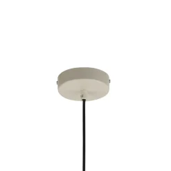 SIGMA Hengelampe Vitrum rund, taupe, sylindrisk, Ø 27 cm| Pendellamper