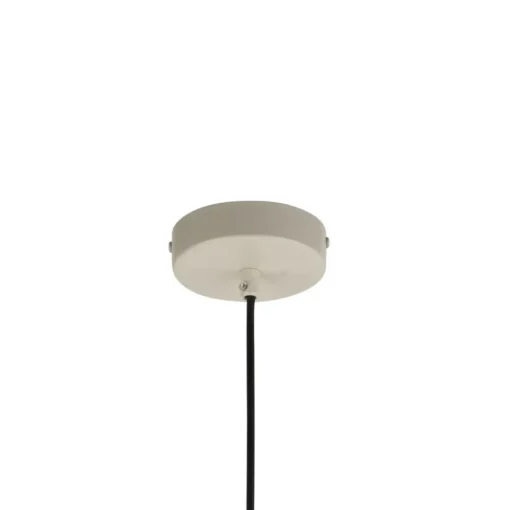 SIGMA Hengelampe Vitrum rund, taupe, sylindrisk, Ø 27 cm| Pendellamper