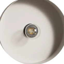 SIGMA Hengelampe Vitrum rund, taupe, sylindrisk, Ø 27 cm| Pendellamper