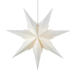 Markslöjd Hengende adventsstjerne Daria, hvit Ø 60 cm| Julebelysning|Dekorasjonsbelysning