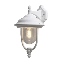 Konstsmide Hengende, enkel utendørs PARMA vegglampe i hvit Hot