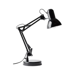 Brilliant Henry skrivebordslampe, svart, høyde 50 cm, justerbar Discount