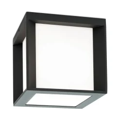 ORION Henry utendørs vegglampe, 16x16x16cm antrasitt| Vegglamper Utendørs