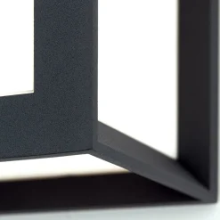 ORION Henry utendørs vegglampe, 16x16x16cm antrasitt| Vegglamper Utendørs