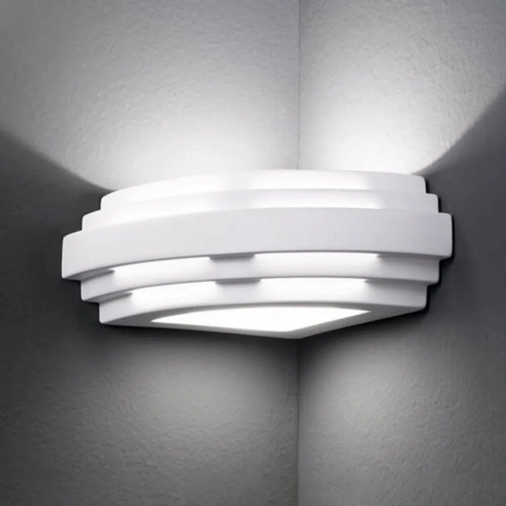 austrolux Hjørne-vegglampe Stiegel| Design- Og Hotellbelysning|Vegglamper
