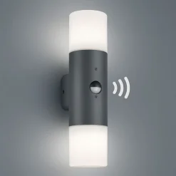 Trio Lighting Hoosic – utendørs vegglampe med bevegelsesdetektor Clearance