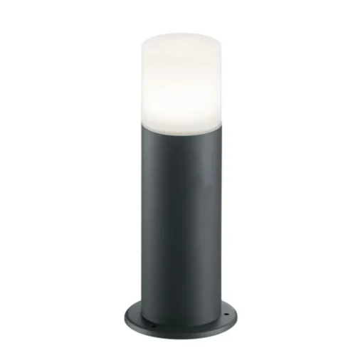 Trio Lighting Hoosic sokkellampe i støpt aluminium, antrasitt Outlet