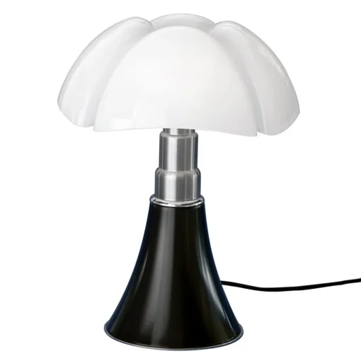 Martinelli Luce Høyderegulerbar bordlampe PIPISTRELLO, svart Sale