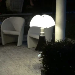Martinelli Luce Høyderegulerbar bordlampe PIPISTRELLO, svart Sale