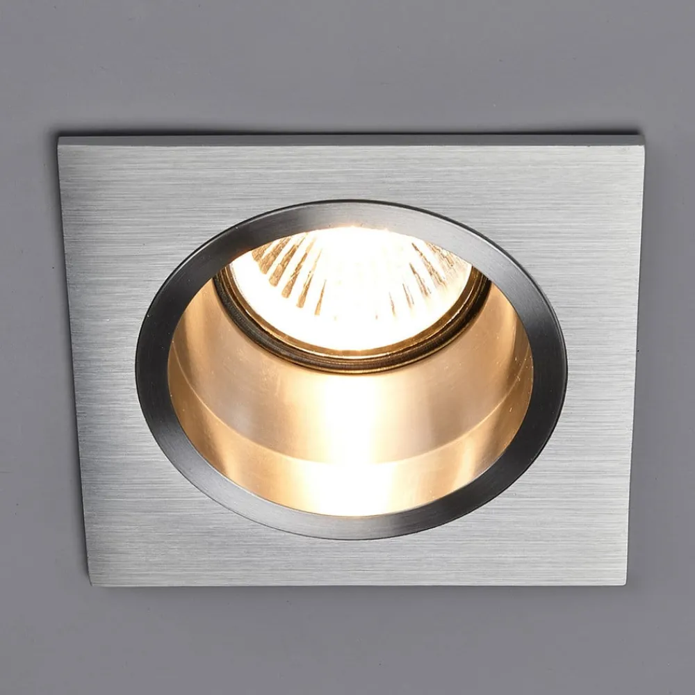 Arcchio Høyvoltsinnbyggingslampe Soley, kantet| Downlights