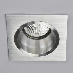 Arcchio Høyvoltsinnbyggingslampe Soley, kantet| Downlights