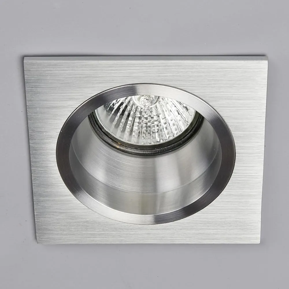 Arcchio Høyvoltsinnbyggingslampe Soley, kantet| Downlights