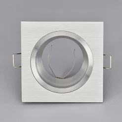 Arcchio Høyvoltsinnbyggingslampe Soley, kantet| Downlights