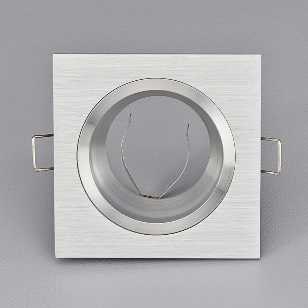 Arcchio Høyvoltsinnbyggingslampe Soley, kantet| Downlights