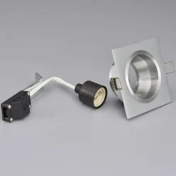 Arcchio Høyvoltsinnbyggingslampe Soley, kantet| Downlights