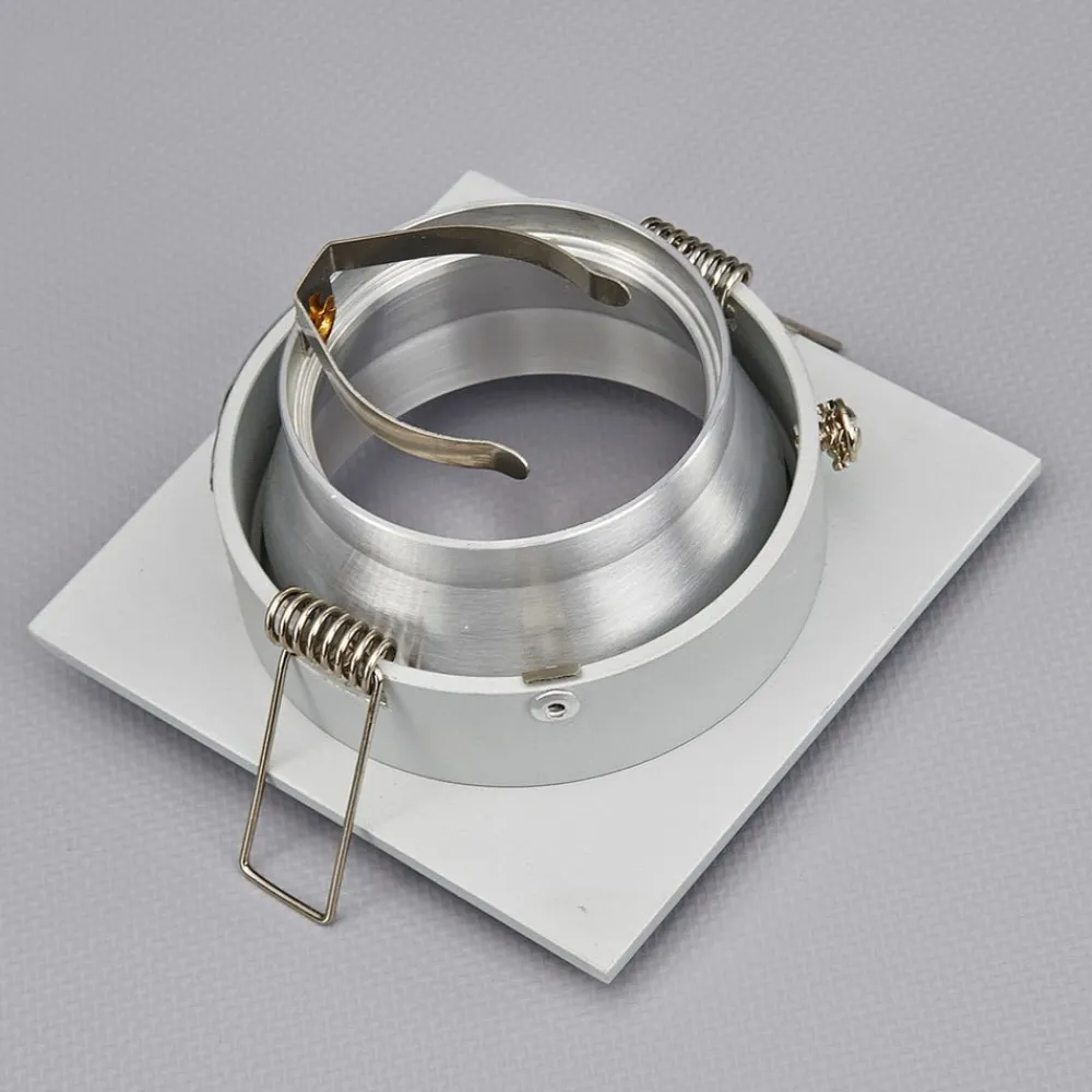 Arcchio Høyvoltsinnbyggingslampe Soley, kantet| Downlights