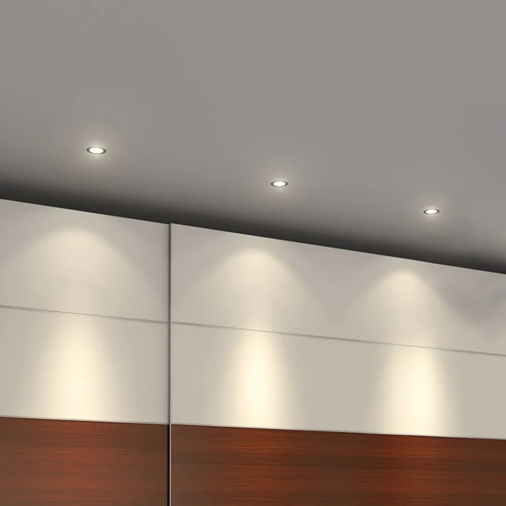 Hera Innfellingslampe FR 68 LED, 5 stykk, varmhvit| Downlights