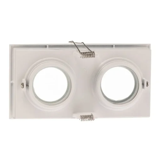 FARO BARCELONA Innfellingslampe Hyde, 2 lyskilder IP44, hvit| Downlights|Spotter I Tak