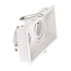 FARO BARCELONA Innfellingslampe Hyde, 2 lyskilder, dreibar, hvit| Downlights