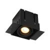 Lucide Innfellingsspot Trimless, 1 lyskilde, svart| Downlights