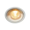 Nordlux Innfelt downlight Sorina, GU10, stiv, metall, hvit| Downlights