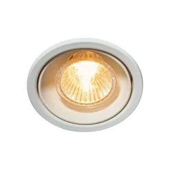 Nordlux Innfelt downlight Sorina, GU10, stiv, metall, hvit| Downlights