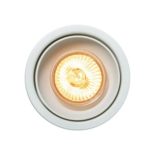 Nordlux Innfelt downlight Sorina, GU10, stiv, metall, hvit| Downlights
