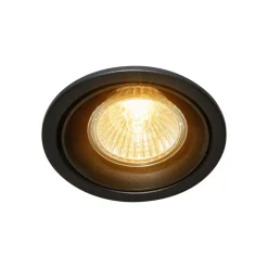 Nordlux Innfelt downlight Sorina, GU10, stiv, metall, svart| Downlights